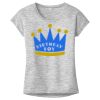 OCSO Multi-Colors Sublimatable Ladies PosiCharge Electric Heather Sporty Tee Thumbnail