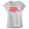 OCSO Multi-Colors Sublimatable Ladies PosiCharge Electric Heather Sporty Tee Thumbnail