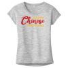 OCSO Multi-Colors Sublimatable Ladies PosiCharge Electric Heather Sporty Tee Thumbnail