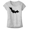 OCSO Multi-Colors Sublimatable Ladies PosiCharge Electric Heather Sporty Tee Thumbnail