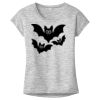 OCSO Multi-Colors Sublimatable Ladies PosiCharge Electric Heather Sporty Tee Thumbnail