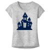 OCSO Multi-Colors Sublimatable Ladies PosiCharge Electric Heather Sporty Tee Thumbnail