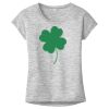 OCSO Multi-Colors Sublimatable Ladies PosiCharge Electric Heather Sporty Tee Thumbnail