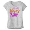 OCSO Multi-Colors Sublimatable Ladies PosiCharge Electric Heather Sporty Tee Thumbnail