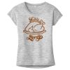 OCSO Multi-Colors Sublimatable Ladies PosiCharge Electric Heather Sporty Tee Thumbnail