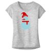 OCSO Multi-Colors Sublimatable Ladies PosiCharge Electric Heather Sporty Tee Thumbnail