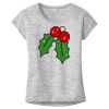 OCSO Multi-Colors Sublimatable Ladies PosiCharge Electric Heather Sporty Tee Thumbnail