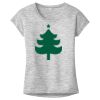 OCSO Multi-Colors Sublimatable Ladies PosiCharge Electric Heather Sporty Tee Thumbnail