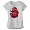 OCSO Multi-Colors Sublimatable Ladies PosiCharge Electric Heather Sporty Tee Thumbnail