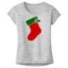 OCSO Multi-Colors Sublimatable Ladies PosiCharge Electric Heather Sporty Tee Thumbnail