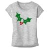 OCSO Multi-Colors Sublimatable Ladies PosiCharge Electric Heather Sporty Tee Thumbnail