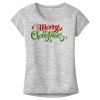 OCSO Multi-Colors Sublimatable Ladies PosiCharge Electric Heather Sporty Tee Thumbnail