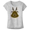 OCSO Multi-Colors Sublimatable Ladies PosiCharge Electric Heather Sporty Tee Thumbnail