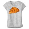 OCSO Multi-Colors Sublimatable Ladies PosiCharge Electric Heather Sporty Tee Thumbnail