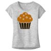 OCSO Multi-Colors Sublimatable Ladies PosiCharge Electric Heather Sporty Tee Thumbnail