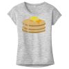 OCSO Multi-Colors Sublimatable Ladies PosiCharge Electric Heather Sporty Tee Thumbnail