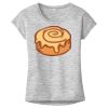 OCSO Multi-Colors Sublimatable Ladies PosiCharge Electric Heather Sporty Tee Thumbnail
