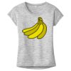 OCSO Multi-Colors Sublimatable Ladies PosiCharge Electric Heather Sporty Tee Thumbnail
