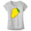 OCSO Multi-Colors Sublimatable Ladies PosiCharge Electric Heather Sporty Tee Thumbnail