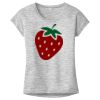 OCSO Multi-Colors Sublimatable Ladies PosiCharge Electric Heather Sporty Tee Thumbnail