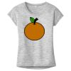 OCSO Multi-Colors Sublimatable Ladies PosiCharge Electric Heather Sporty Tee Thumbnail