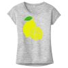 OCSO Multi-Colors Sublimatable Ladies PosiCharge Electric Heather Sporty Tee Thumbnail