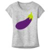 OCSO Multi-Colors Sublimatable Ladies PosiCharge Electric Heather Sporty Tee Thumbnail