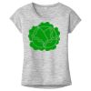 OCSO Multi-Colors Sublimatable Ladies PosiCharge Electric Heather Sporty Tee Thumbnail