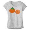 OCSO Multi-Colors Sublimatable Ladies PosiCharge Electric Heather Sporty Tee Thumbnail