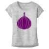 OCSO Multi-Colors Sublimatable Ladies PosiCharge Electric Heather Sporty Tee Thumbnail