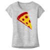 OCSO Multi-Colors Sublimatable Ladies PosiCharge Electric Heather Sporty Tee Thumbnail