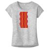 OCSO Multi-Colors Sublimatable Ladies PosiCharge Electric Heather Sporty Tee Thumbnail