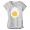 OCSO Multi-Colors Sublimatable Ladies PosiCharge Electric Heather Sporty Tee Thumbnail