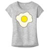 OCSO Multi-Colors Sublimatable Ladies PosiCharge Electric Heather Sporty Tee Thumbnail