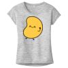 OCSO Multi-Colors Sublimatable Ladies PosiCharge Electric Heather Sporty Tee Thumbnail