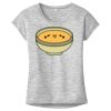OCSO Multi-Colors Sublimatable Ladies PosiCharge Electric Heather Sporty Tee Thumbnail