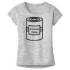 OCSO Multi-Colors Sublimatable Ladies PosiCharge Electric Heather Sporty Tee Thumbnail