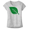OCSO Multi-Colors Sublimatable Ladies PosiCharge Electric Heather Sporty Tee Thumbnail