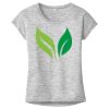 OCSO Multi-Colors Sublimatable Ladies PosiCharge Electric Heather Sporty Tee Thumbnail
