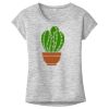 OCSO Multi-Colors Sublimatable Ladies PosiCharge Electric Heather Sporty Tee Thumbnail
