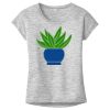 OCSO Multi-Colors Sublimatable Ladies PosiCharge Electric Heather Sporty Tee Thumbnail