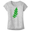 OCSO Multi-Colors Sublimatable Ladies PosiCharge Electric Heather Sporty Tee Thumbnail