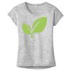 OCSO Multi-Colors Sublimatable Ladies PosiCharge Electric Heather Sporty Tee Thumbnail