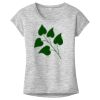OCSO Multi-Colors Sublimatable Ladies PosiCharge Electric Heather Sporty Tee Thumbnail