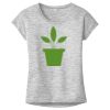 OCSO Multi-Colors Sublimatable Ladies PosiCharge Electric Heather Sporty Tee Thumbnail