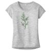 OCSO Multi-Colors Sublimatable Ladies PosiCharge Electric Heather Sporty Tee Thumbnail