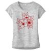OCSO Multi-Colors Sublimatable Ladies PosiCharge Electric Heather Sporty Tee Thumbnail