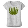 OCSO Multi-Colors Sublimatable Ladies PosiCharge Electric Heather Sporty Tee Thumbnail