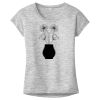 OCSO Multi-Colors Sublimatable Ladies PosiCharge Electric Heather Sporty Tee Thumbnail