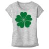 OCSO Multi-Colors Sublimatable Ladies PosiCharge Electric Heather Sporty Tee Thumbnail
